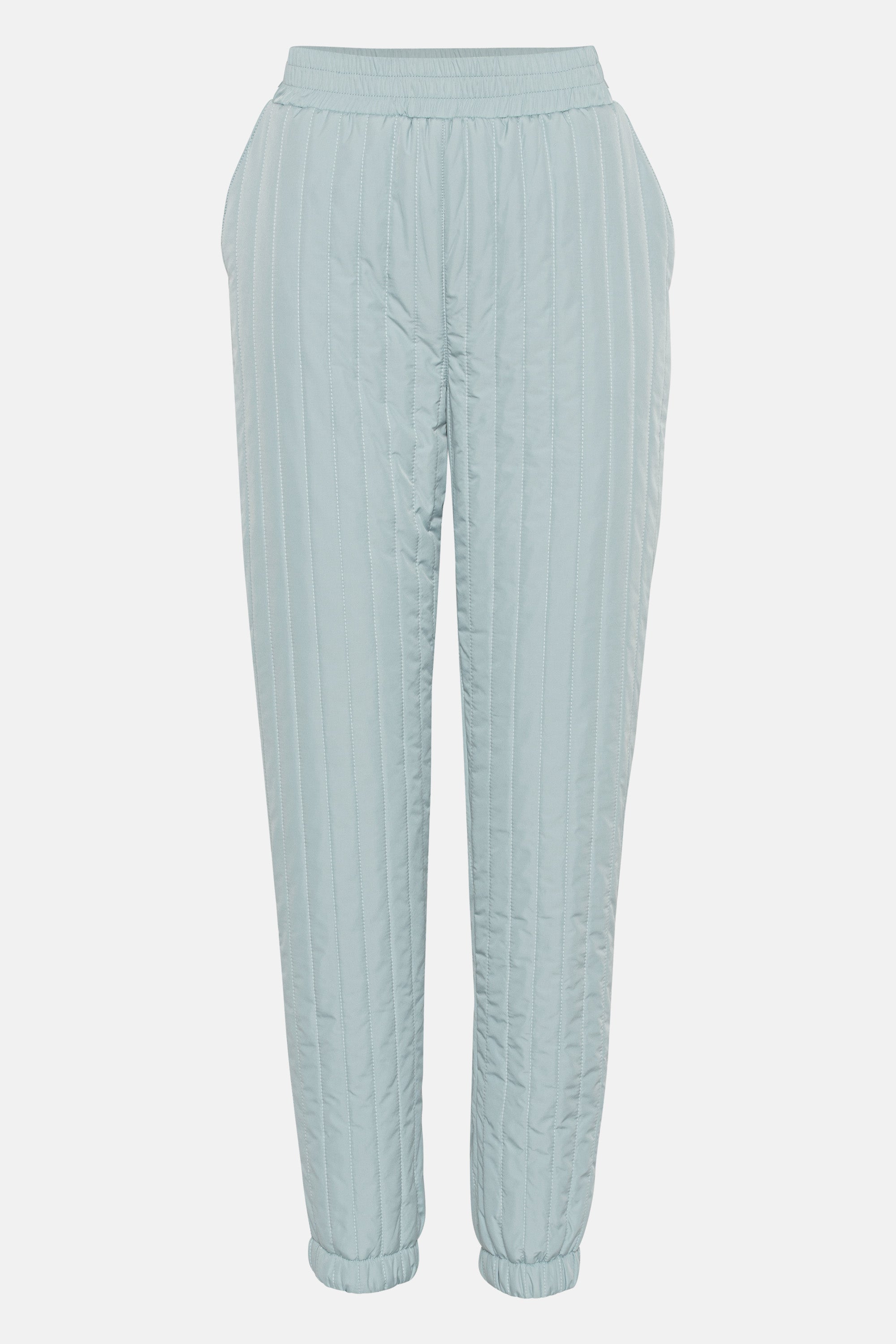 Ilse Jacobsen Hornbæk Outerwear Quilt Pants Trousers 608 Pale Petroleum